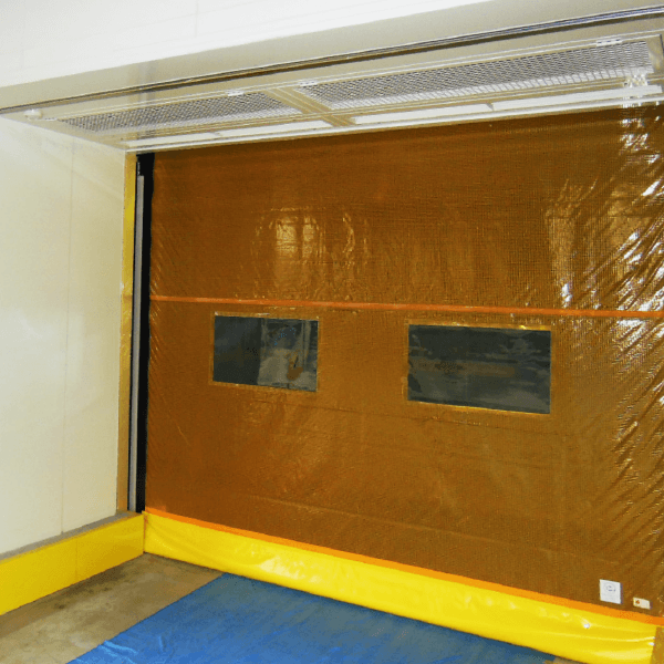 トンネルサーキュレーション式エアーカーテン装置